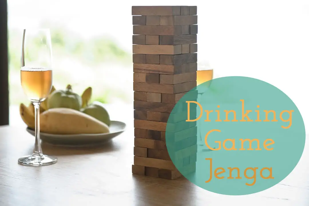 Drink Tower Wooden Block Drinking Game (Available in a pack of 1)