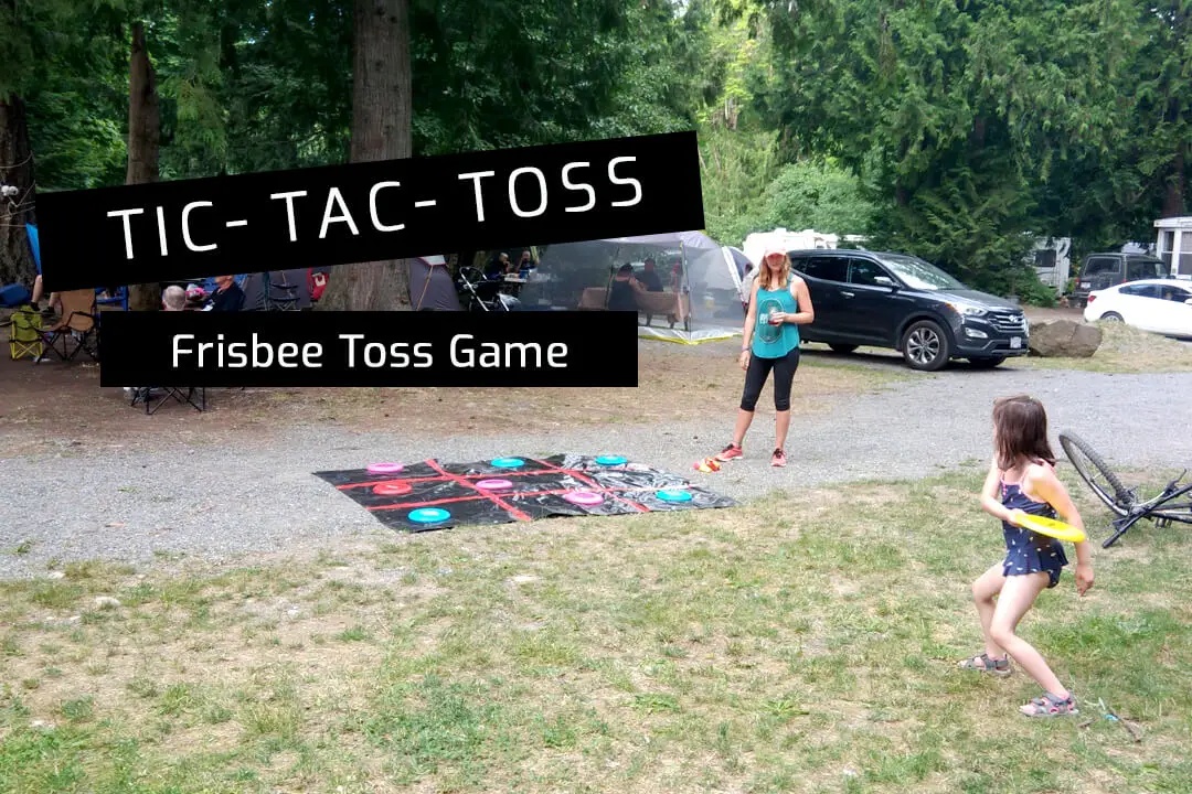 How to Play Tic Tac Toss Frisbee Game with DIY Instructions